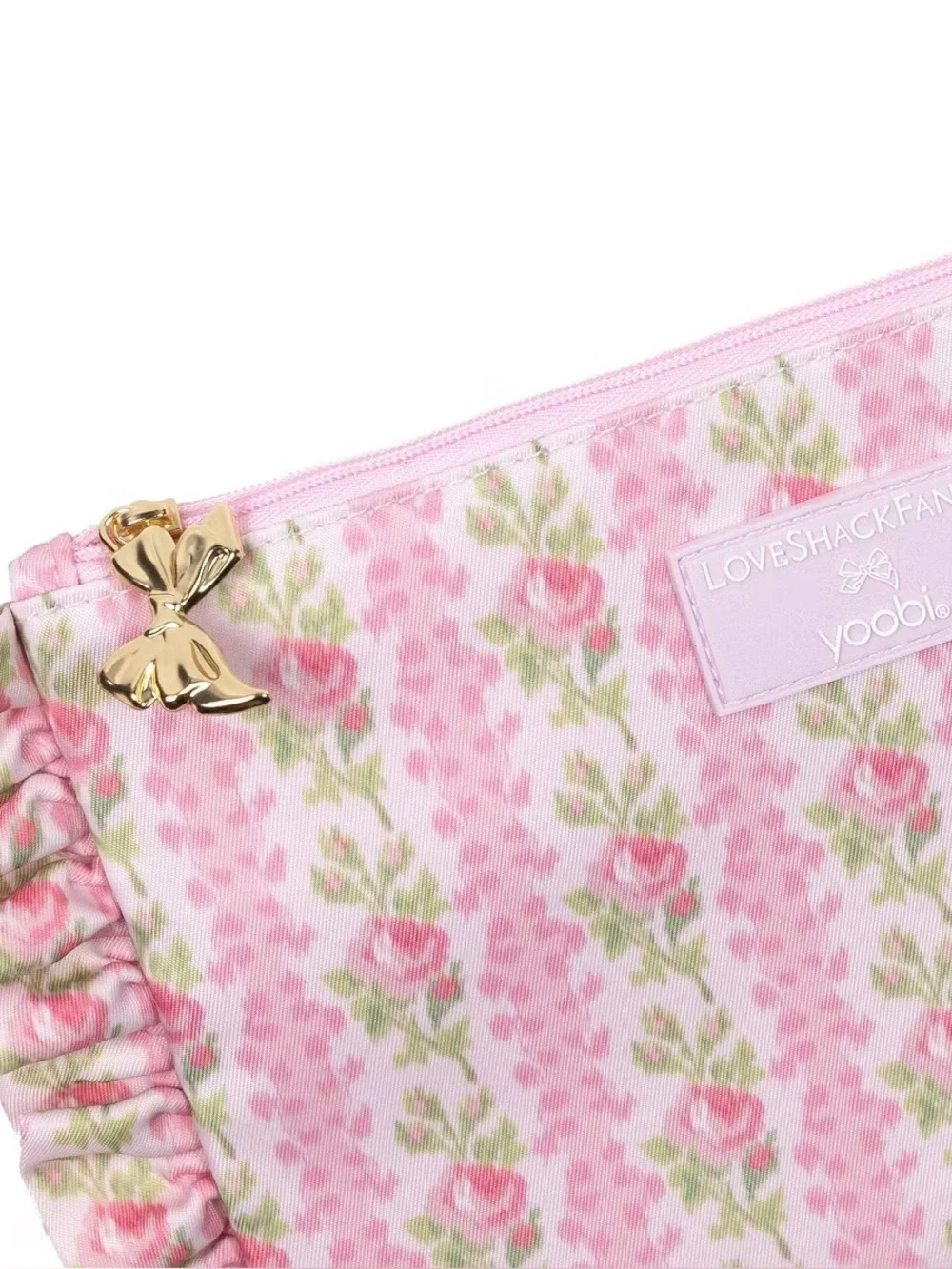 🩷🎯 LoveShackFancy x Target - Yoobi Blooming Heirloom Case Strawberry Macaroon